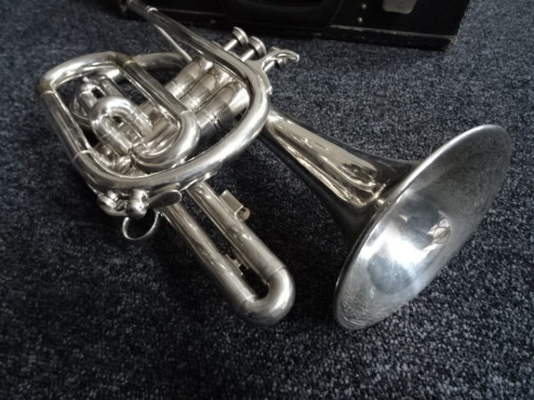 Cornet gaudet argenté - atelier occazik