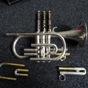 Cornet gaudet argenté - atelier occazik