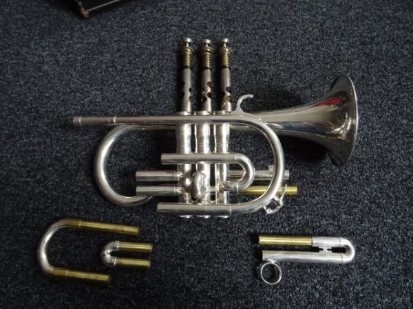 Cornet gaudet argenté - atelier occazik