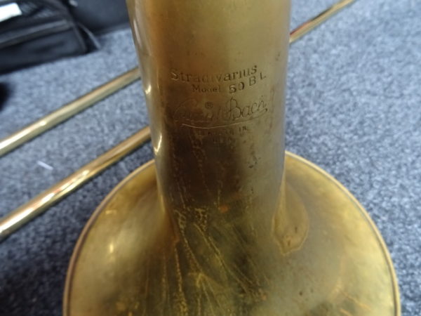 Trombone Basse Bach 50BL Hagmann - atelier occazik