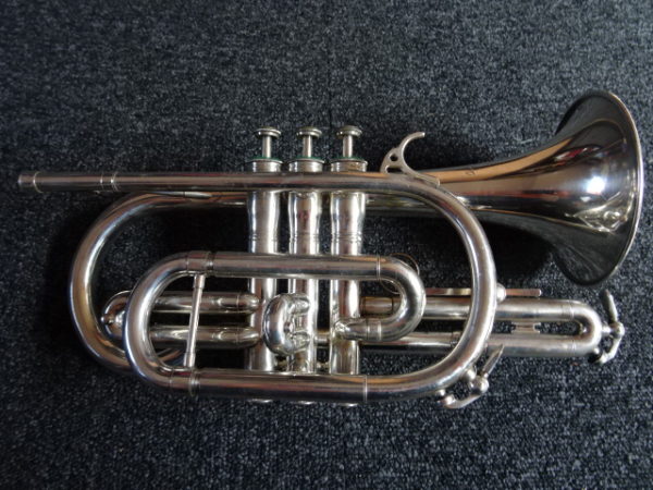 Cornet Antoine Courtois argenté - atelier occazik