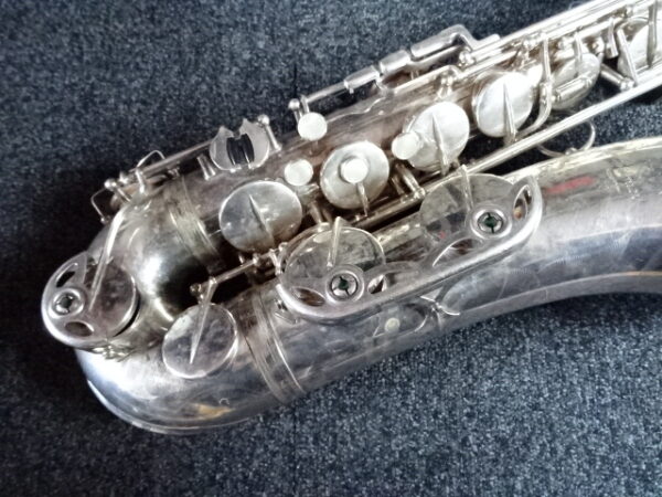 Saxophone Tenor Selmer Mark VI argenté - atelier occazik