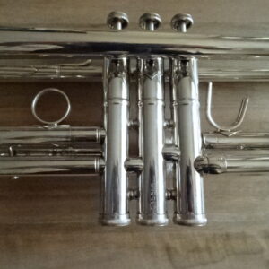 Trompette B&S Challenger 2 argentée - atelier occazik