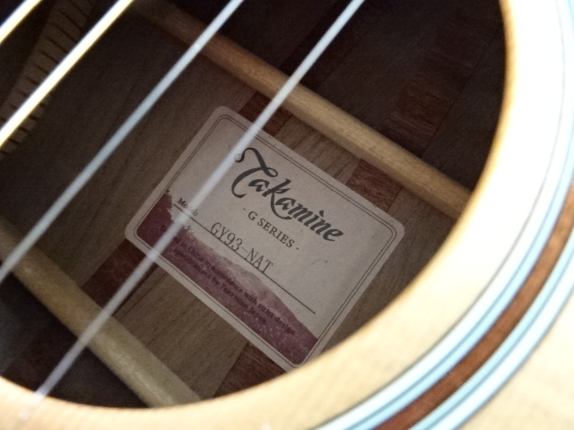 Guitare folk takamine GY93 - depot - mars 2026 (11) Guitare folk takamine GY93 - atelier occazik